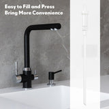Sieral 2 Pcs Replacement Liquid Soap Dispenser Pump Only 12 Inch Sink Soap Pump Repair Parts Replacement with Straw, Compatible with General Sink Liquid, Suitable for Home Commercial, and Industrial