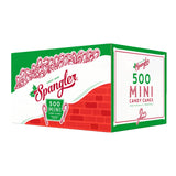 Spangler Red and White Mini Candy Canes - Bulk Individually Wrapped Peppermint Sticks, Small Holiday Treats, Classic Christmas Candy Bulk Pack - 500 Count Box