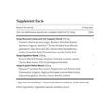 Gut Health Supplement with Turmeric, Aloe & Pylopass Probiotics – Digestive, Bloating & Mucosal Support – 15 Active Ingredients – 50 Capsules