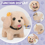 16 Pcs Robot Dog Toys for Girls, Toys for 3 4 5 6 7 8 Year Old Girls Kids