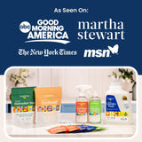 Truly Free Laundry Wash Detergent for Sensitive Skin, Gentle & Safe for Baby Clothes | Plant-Based, Natural Ingredients | Unscented | Include 1 Refillable Bottle (150 Loads)