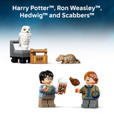 LEGO Harry Potter Book Nook: Hogwarts Express Building Set - Bedroom Shelf Decor for Boys, Girls, & Fans, Ages 10+ - Collectible Harry & Ron Minifigures - Gift for Christmas - 76450