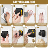 BKV Suction Cup Hooks for Shower,Heavy Duty Shower Hooks for Bathroom Wall,Glass Windows,Smooth Doors to Hang Towels,Robes,Coat,Reusable Suction Cup Wreath Hanger for Christmas Wreaths-Black(4 Pack)