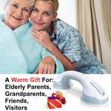 AirTight® Grab Bars for Shower Heavy-Duty (2Pack) 12.3-Inch ADA Compliant Grab Bar for Seniors Shower Handles for Elderly Suction Handicap Safety Handrail for Bathroom Bathtubs Toilet Tiles Glass