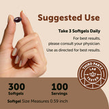 Micro Ingredients Ceylon Cinnamon, 300 Softgels | Cinnamon Supplements with MCT Oil | Non-GMO, Gluten Free