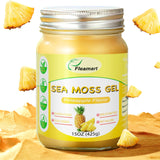 15OZ Sea Moss Gel Irish Wildcrafted Seamoss Gel, Vegan Superfood Vitamins Mineral Support, Pineapple Flavor