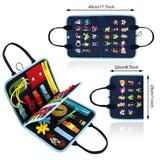 Fidget Blanket for Adults with Dementia,Dementia Activities for Seniors,Alzheimers Dementia Products for Elderly,Toddler Busy Board ,Fidget Toys,Autism Sensory Toys for Autistic Children.