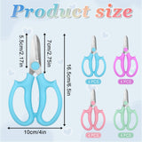 16Pcs Floral Scissors Garden Flower Scissors Shears for Cutting Fresh Flower Floral Cutters Garden Shears for Gardening Flowers Arrangement, Trimming Plants, Stainless Steel