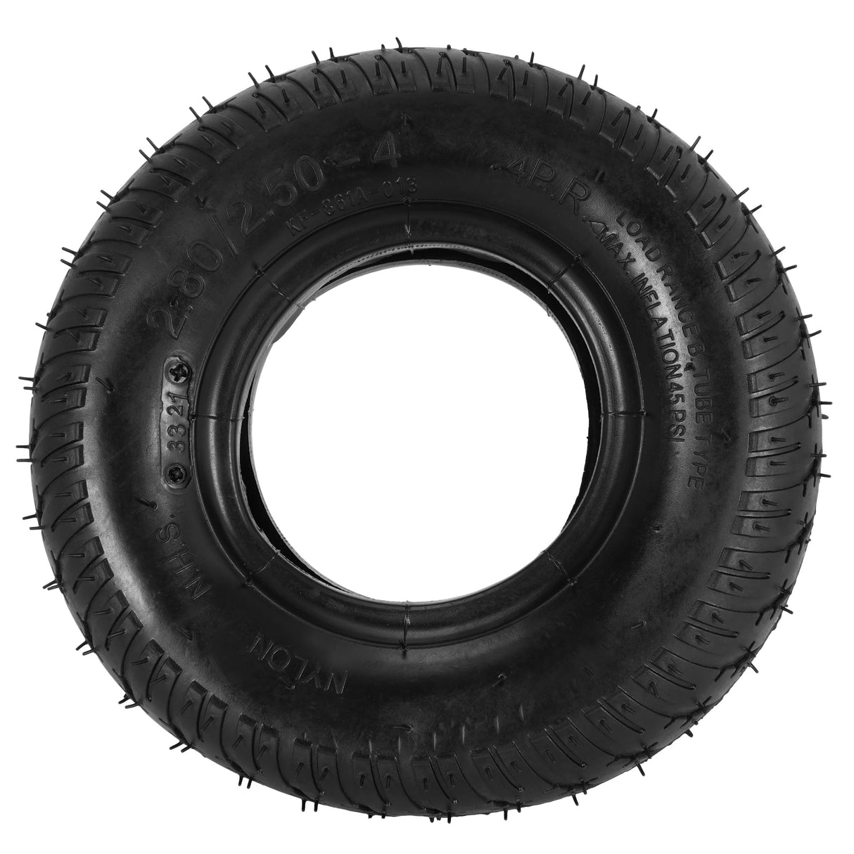 2.80/2.50-4 Tire Inner Tube, 2.80-4 Scooter Tires and Tubes 64-350 2 Pack