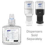 PURELL Advanced Hand Sanitizer Gel, Refreshing Gel, 1200 mL Hand Sanitizer Refill for PURELL ES4 Manual Dispenser (Pack of 2) - 5063-02
