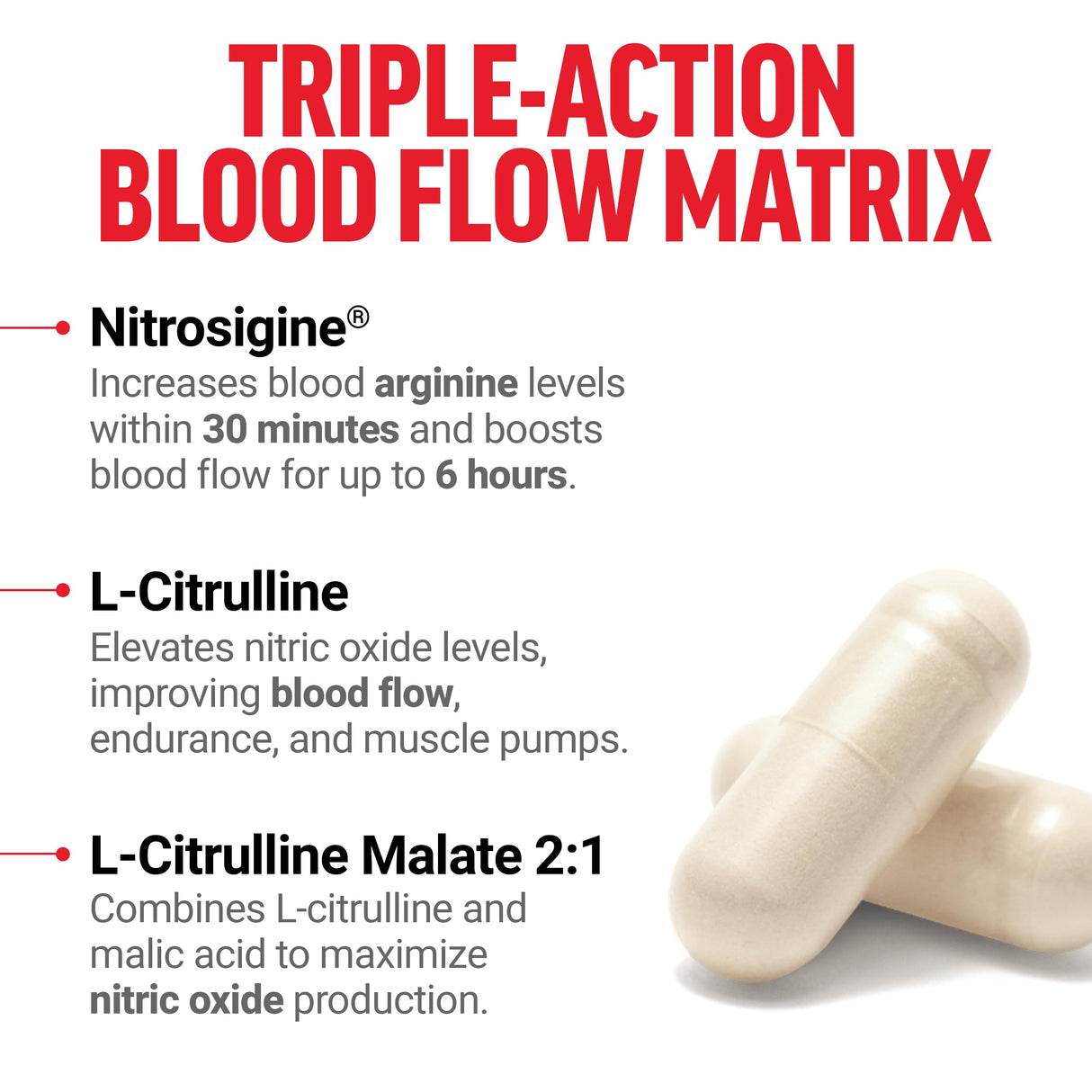 FORCE FACTOR Nitric Oxide Booster, Fast-Acting Formula with L-Arginine, Boosts Nitric Oxide Levels, Maximize Muscle Pumps, Enhance Endurance, Improve Circulation, 120 Capsules