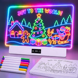 TAEMVV 16" LED Drawing Board for Kids Birthday Gift for Girls 1 Pack, White