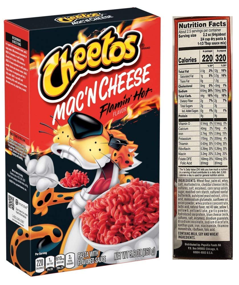 Cheetos Mac N Cheese Flavor Sampler