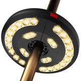 Eletorot Patio Umbrella Lights-Rechargeable Outdoor Lights for Decor, Table Light 28 LED 3 Lighting Modes, Cool Patio Pool Accessories Backyard Decor