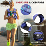 BAGAIL Weighted Vest, 5lbs/10lbs/12lbs/15lbs/20lbs/25lbs/30lbs Weight Vest with Detachable Phone Pouch, Rucking Vest for Women, Men, Walking, Weight Loss, Training, Running