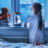 Yeuago 8 Pack Solar Fairy Star Firefly Jar Lid Lights - Waterproof Lantern Mason String Lights With Hangers for Regular Mouth Jars - Christmas Gifts (Cold White)