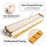 MUSICUBE 13 Keys Xylophone for Kids Wooden Xylophone Musical Instrument with Mallets Glockenspiel Instrument Educational Sensory Musical Toys Christmas Gift Choice for Boys Girls Aged 3+