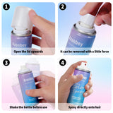 Temporary Hair Color Spray for Kids Women Men, Non-Sticky Root Touch Up Hair Color Dye, Non-Damaging Hair Dye HairSpray,Instant Vivid Colored Hair Spray for Halloween,Party,Cosplay,Christmas (Purple)