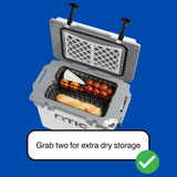 22 Qt. Cooler Basket for RTIC 22 Qt. Ultra-Light Coolers