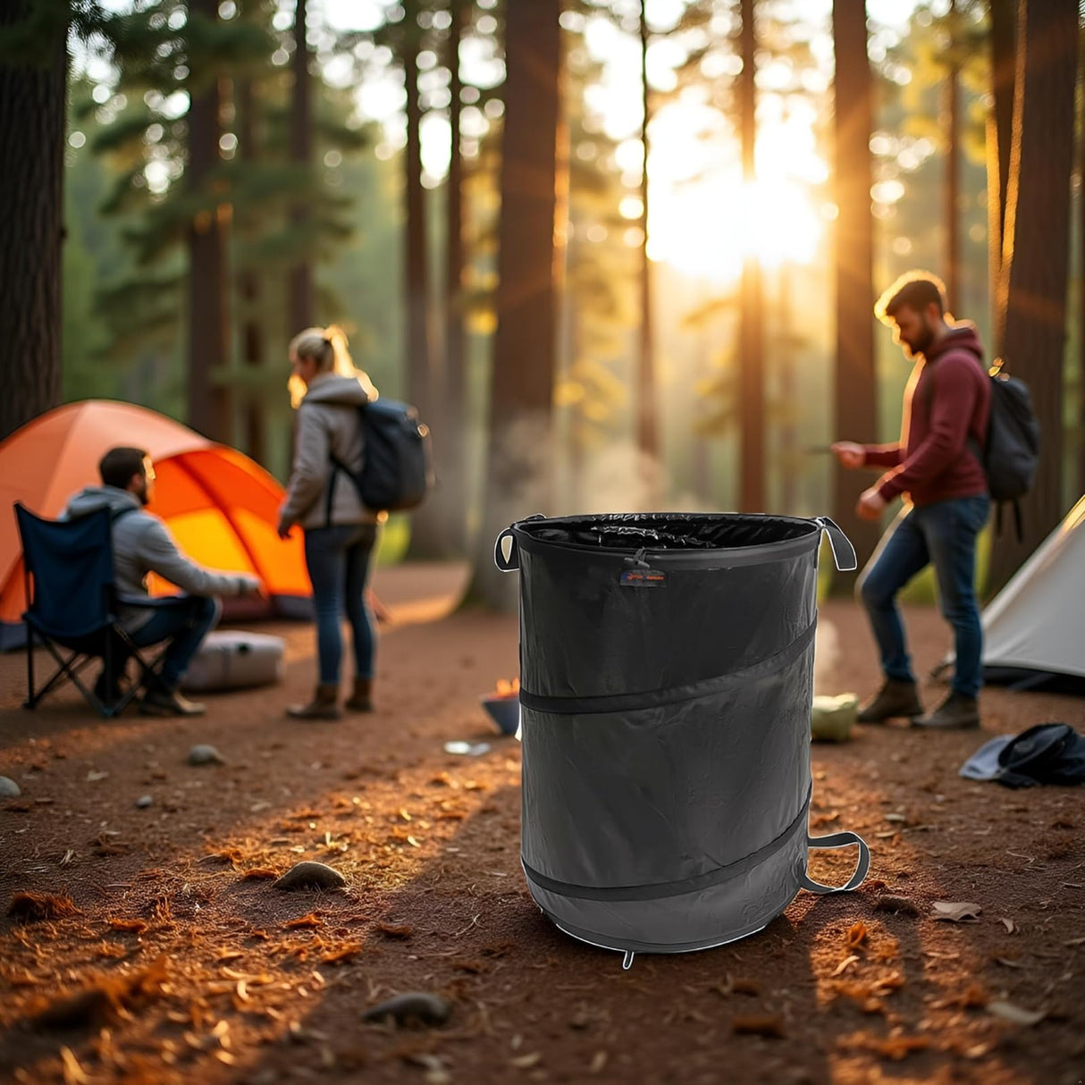 YUDI & GARDEN 45 Gallon Collapsible Trash Can