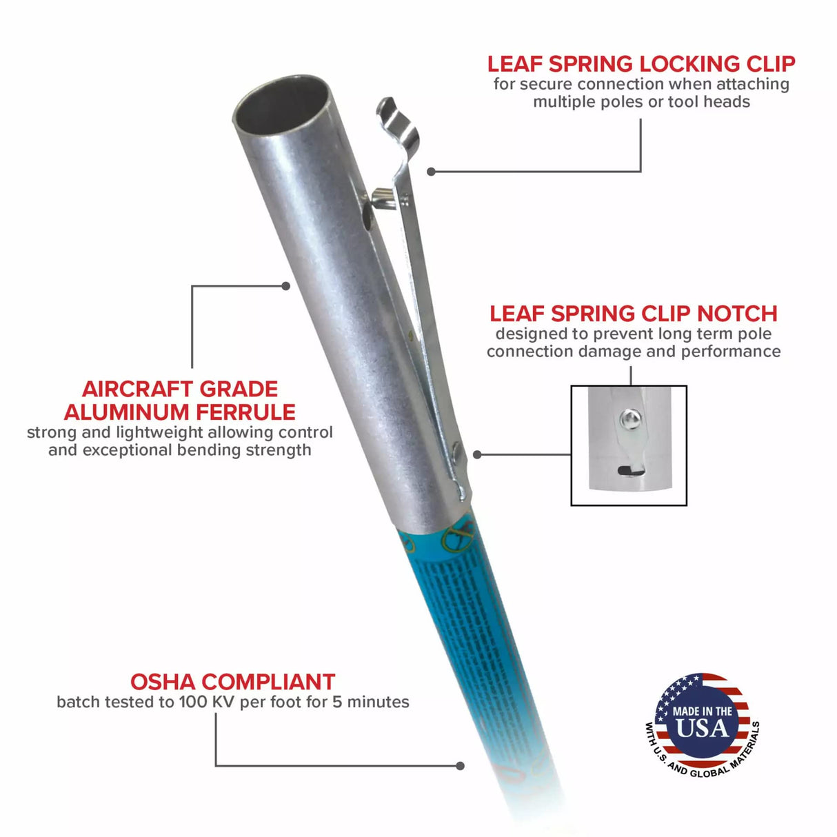 Jameson Lightweight BL Pole Tree Trimming Kit - BL-6PKG-5