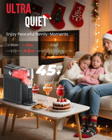 Slushie Machine No Ice Needed 68oz, Slushy Machine for Home with LED Display and 5 Preset Modes, Auto-Clean, Frozen Drink Maker Perfect for Margarita,Frappés, Cocktail Smoothie, Milkshake and More