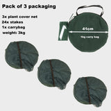 Pop up Gardening Net Cover,36x36x39 inch Pack of 2,Pest Guard Cover for Vegetables Fruits Durable Plant Gardening Net, Pop-Up Chicken Pen for Small Animals Outdoor Run and Pet Enclosure