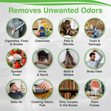 Biocide Systems Room Shocker Strong Odor Eliminator for Home & Office, Eco-Friendly Chlorine Dioxide Odor Bomb for House Interior Up to 400 Square Feet of Floor Space (4-Pack)
