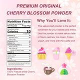 GRELIM Sakura Powder Premium Original Cherry Blossom Powder for Baking,Made in Kanagawa Great for Springtime Beverage, 4.23 Oz