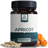 Earth BOTANIC Organic Apricot Extract, 1000 mg 120 Veggie Capsules (Vegan, Non-GMO) Herbal Supplements