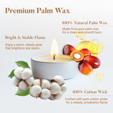 Hypmis Tea Lights Candles Bulk - 200 Pack, 4.5+ Hours Fully Burns Tealight Candles Unscented Smokeless Bright Flame Tealights for Home, Sabbath, Weddings, Christmas & Halloween Decor, White