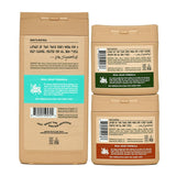 Dr. Squatch NEW Body Wash for Men with Nourishing, Natural Ingredients | No Paraben, Phthalate, Sulfate | Coconut Castaway (14 oz), Wood Barrel Bourbon & Pine Tar (8 oz, 2-Pack) & Body Scrubber