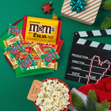 M&M'S Milk Chocolate & Peanut, SNICKERS, TWIX & MILKY WAY Fun Size Mini Chocolate Candy Variety Pack, Christmas Candy Individually Wrapped Stocking Stuffers, 160-Piece Bulk Bag