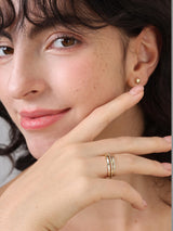 Pearich 14K Gold Filled Rings for Women, Gold Stackable Ring