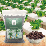 Malifea 4LBS Leca Expanded Clay Pebbles Hydroponics Supplies for Indoor Garden Plants (4LBS)