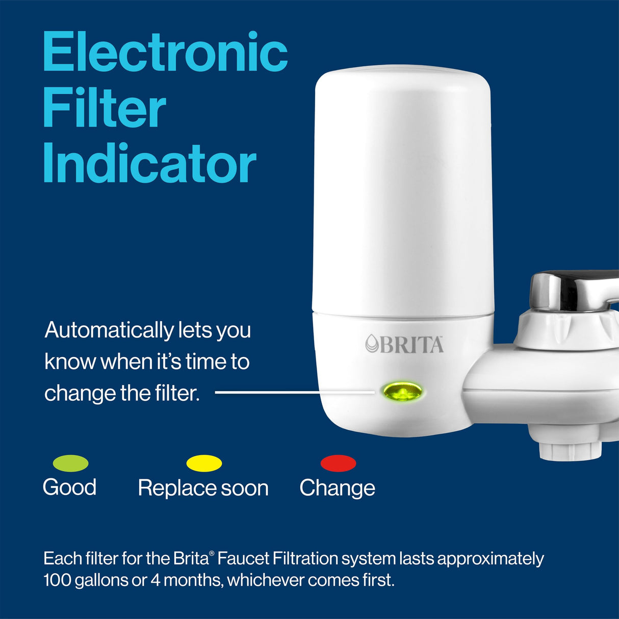 BRITA ON TAP FAUCT REPL FILTR Size: 2-PAK