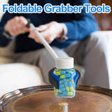 Tottist 2 Pack 32 Inch Commercial Trash Grabber for Elderly Assist, Heavy Duty Lightweight Reacher with Ergonomic Handle & Non-Slip Grip, Multi-Use Outdoor Home Garden Cleanup Mobility Aid Tool