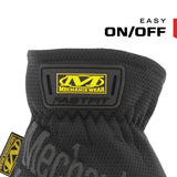 Mechanix Wear FastFit Work Gloves - Anti-Slip & Abrasion Resistant Heavy Duty Gloves - Touchscreen Compatible - Vibration Damping - Multipurpose Use - Large - Black