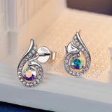 Kate Lynn Phoenix 925 Sterling Silver Stud Earrings for Women