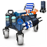 X800 Heavy Duty Beach Wagon with Flat-Free 9x4 PU Wheels