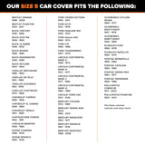 Budge Lite Car Cover, Indoor Protection, Breathable Dustproof Cover, Fits Full-Size Sedans up to 264 Inches, Gray, Size 5