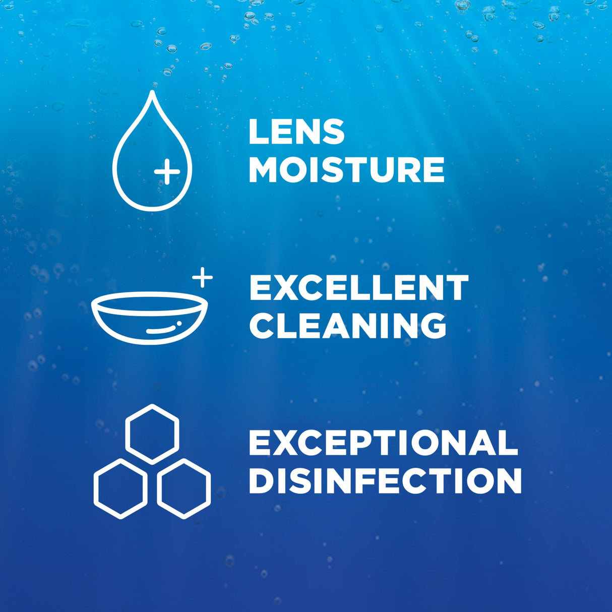 Renu Contact Lens Solution, Advanced Formula, Multi-Purpose Solution with Lens Case, Gently Cleans, Disinfects, Moisturizes & Hydrates Soft Lenses, 16 Fl Oz (Pack of 2) + Travel Size 2 Fl Oz