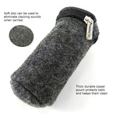 Top Chi 1 lb. 1.5 Inch Solid Stainless Steel Baoding Balls with Carry Pouch. Non-Chiming Chinese Health Balls for Hand Therapy, Exercise, and Stress Relief