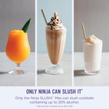 Ninja SLUSHi Max XXL Smart Frozen Drink Maker | Top Performance & Smart Technology, Party-Size 150oz Capacity, No Ice Needed, 6 Programs, Ideal Temp & Texture up to 12 hours | Blue FS605SG