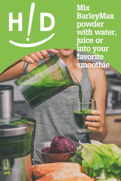 Hallelujah Diet Organic BarleyMax - Barley Grass Juice and Alfalfa Juice Powder, Vegan Formula, Plant-Based Dietary Supplement, Health Food Products, Original, 8.5 Ounce Bottle (60 Day Supply)