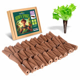 Hapxalie 150 Pack Grow Sponges for Hydroponics, Replacement Root Growth Sponges Compatible with AeroGarden, Seed Starter Pods for Hydroponic Indoor Garden System (Cone)