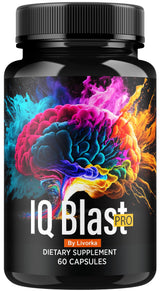 IQ Blast Pro Capsules - Official IQ Blast Pro Advanced Supplement Pills, IQ Blast Pro Premium Formula for Wellness & Health Support, Original IQ Blast Pro Reviews, 60 Capsules for 1 Month