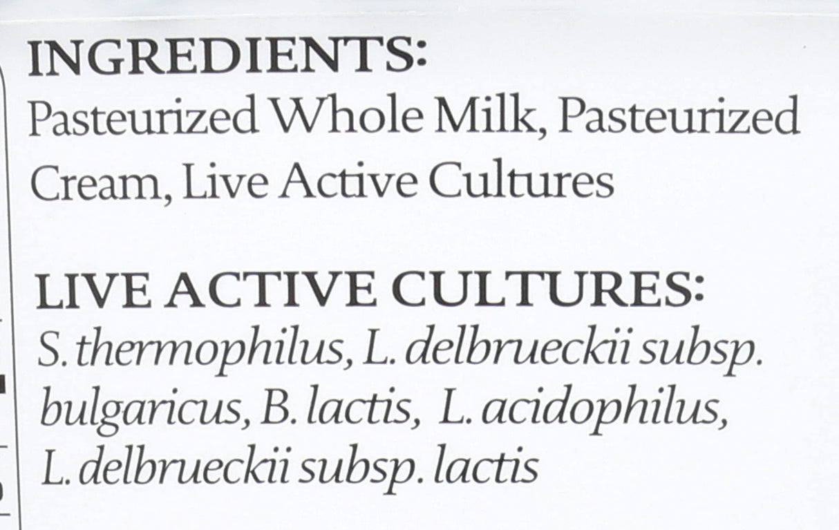 Siggi’s Icelandic Strained Whole Milk Yogurt, Plain, 24 OZ. – Thick, Protein-Rich Yogurt Snack