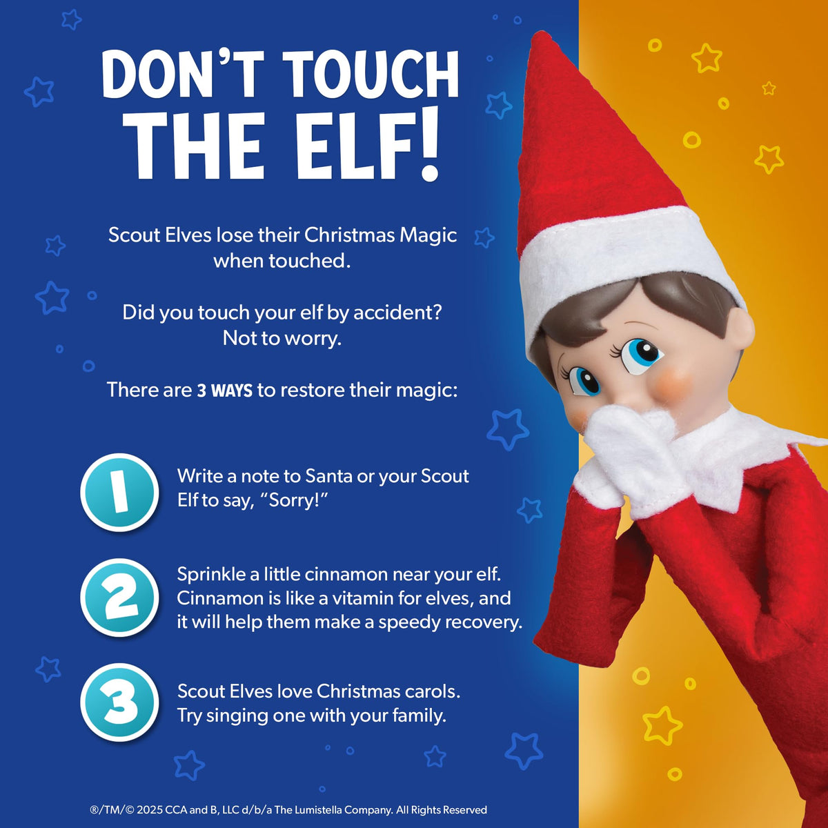 The Elf on the Shelf Box Set - Boy Scout Elf with Brown Eyes