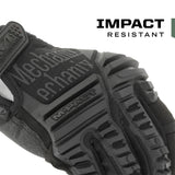 Mechanix Wear: M-Pact Covert Tactical Gloves with Secure Fit, Touchscreen Capable Safety Gloves for Men, Work Gloves with Impact Protection and Vibration Absorption (Black, Large)